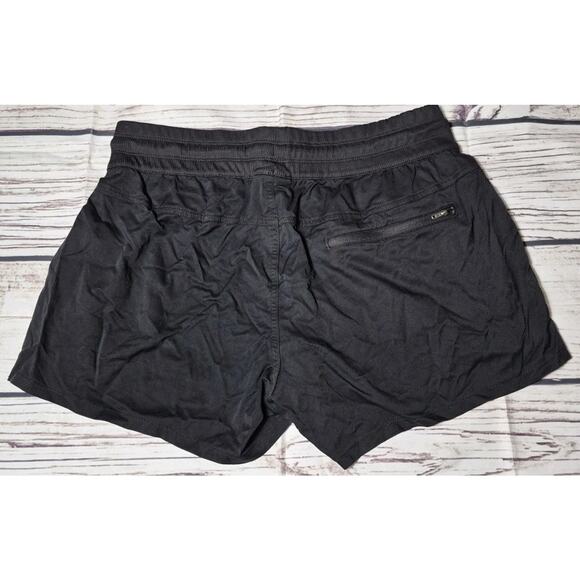 The North Face Shorts Womens Large Black FlashDry Nylon Athletic Active Running - Picture 8 of 10